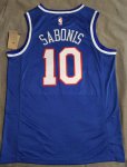 NBA 10 Sabonis Sacramento Kings Maillot bleu